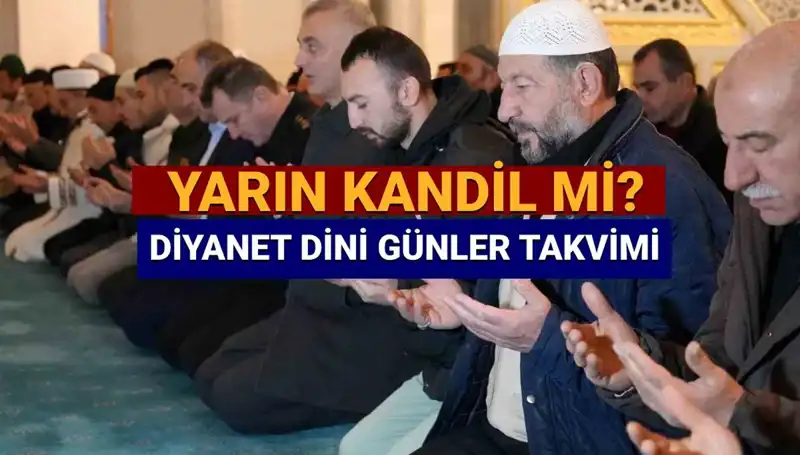 26 Mart Çarşamba Kandili: Diyanet Dini Günler Takviminde Önemli Tarihler