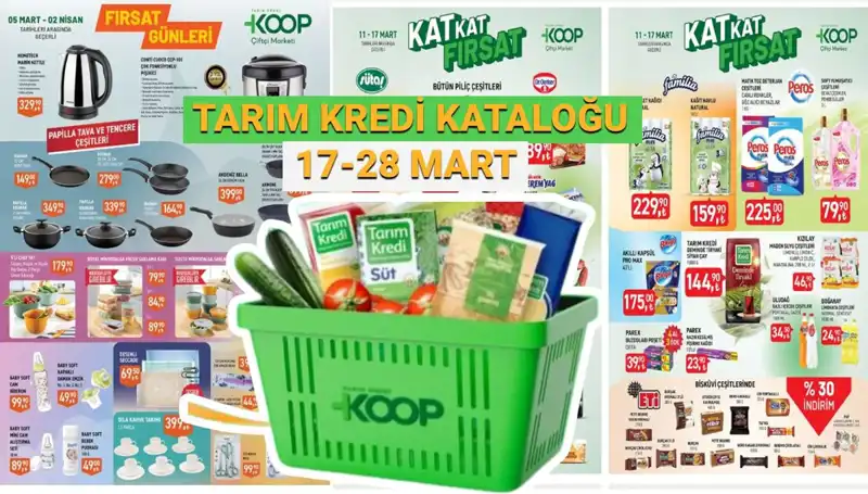 Tarım Kredi Kooperatif Marketleri'nde Mart İndirimleri: Fırsatlar Kaçmaz!