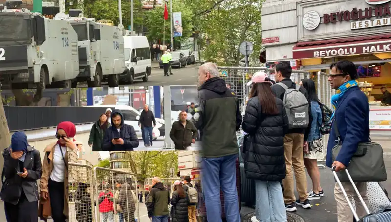 1 Mayıs İşçi Bayramı'nda Taksim, Kadıköy ve Beşiktaş'taki Coşku
