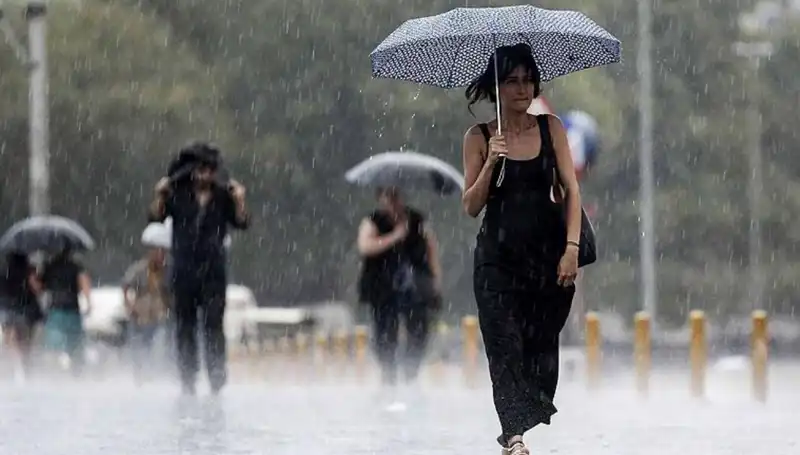 İstanbul ve Ankara’yı Vuracak Olan Sağanak Yağış Uyarısı Geldi!